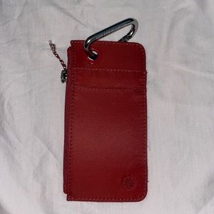 Athleta Coffee Run Wallet 2.0 Canyon Red
